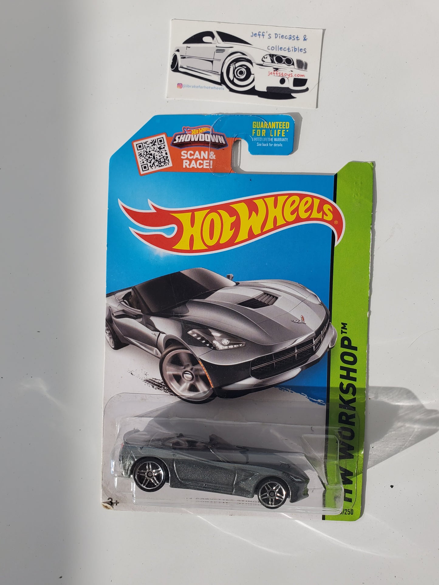 2014 Hot Wheels '14 Corvette Stingray #216