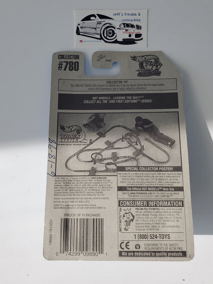 1998 Hot Wheels '58 Corvette #780