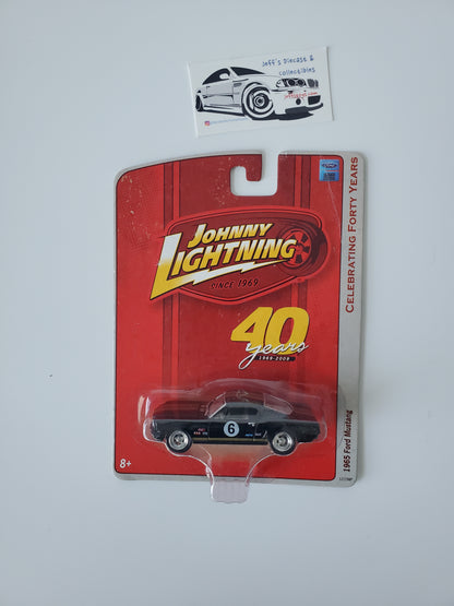 2009 Johnny Lightning 1965 Ford Mustang 40th Anniversary- 1:64 Scale