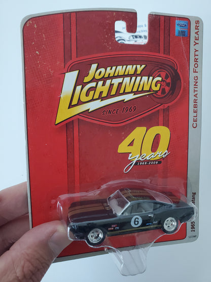 2009 Johnny Lightning 1965 Ford Mustang 40th Anniversary- 1:64 Scale