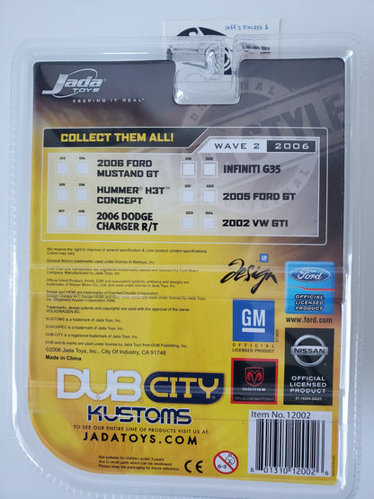 2006 Jada Dub City 2005 Ford GT Silver - 1:64 Scale