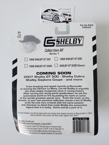 2006 Shelby Collectibles Shelby GT 500 Eleanor Silver - 1:64 Scale