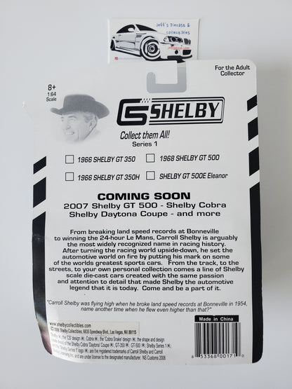 2006 Shelby Collectibles Shelby GT 500 Eleanor Silver - 1:64 Scale