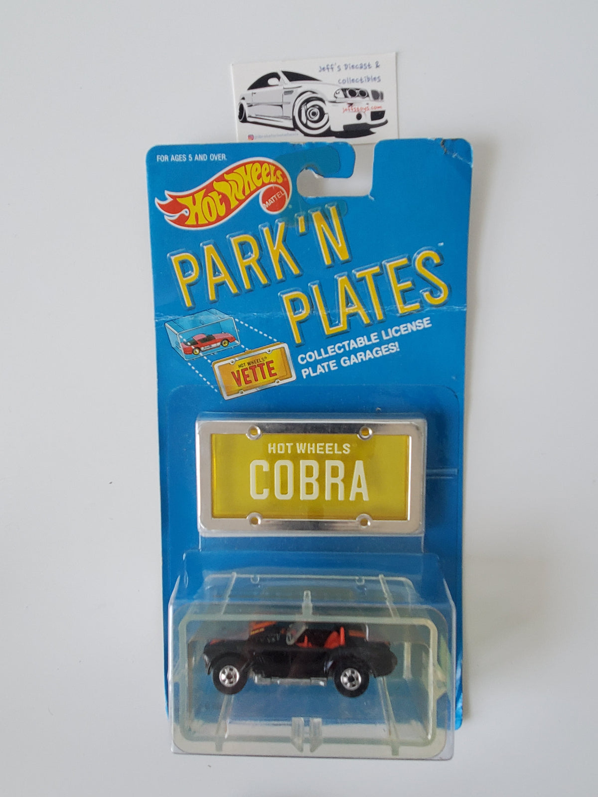 1988 Hot Wheels Park'N Plates Classic Cobra