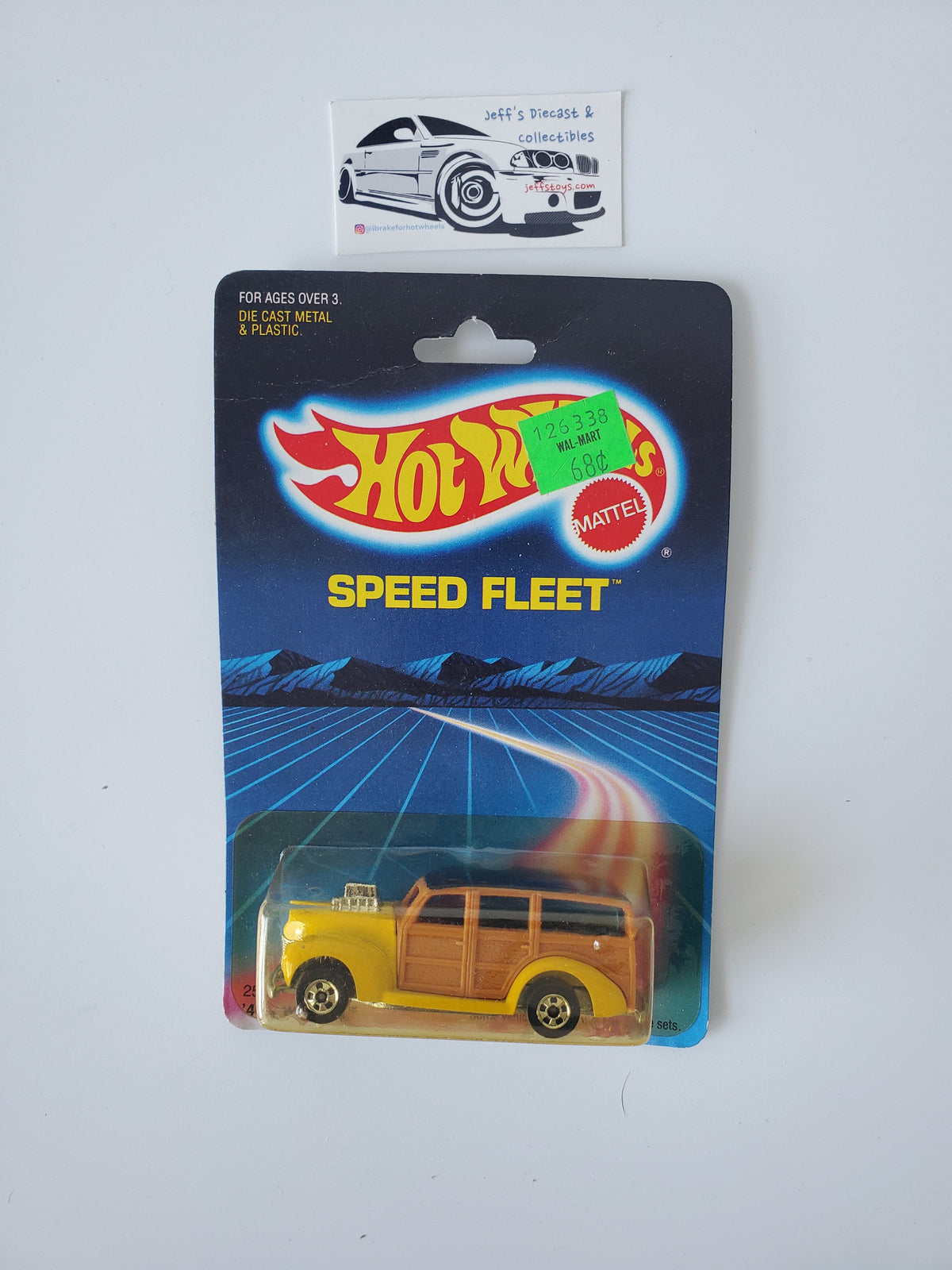1986 Hot Wheels Speed Fleet 40's Woodie