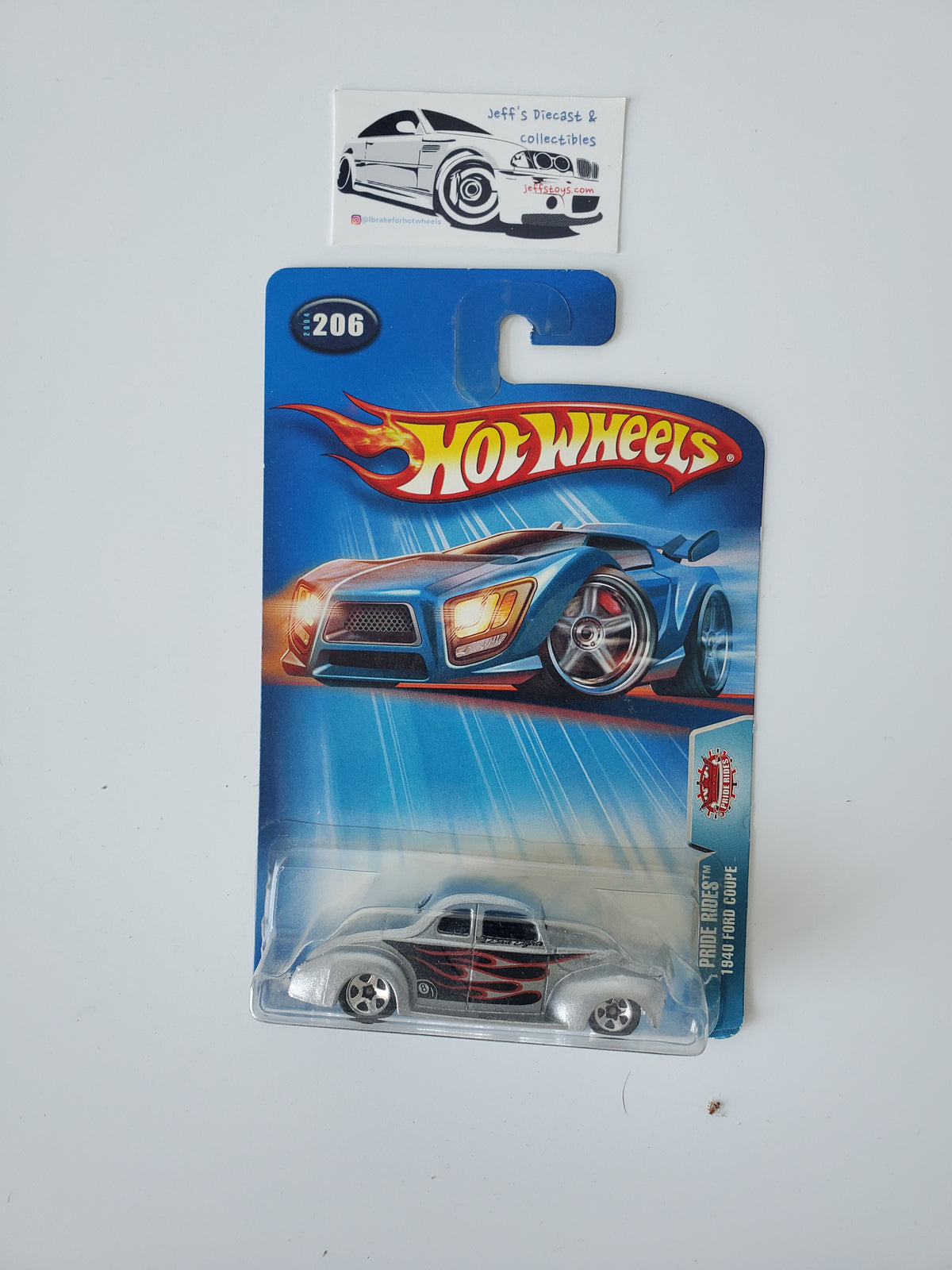 2004 Hot Wheels 1940 Ford Coupe #206