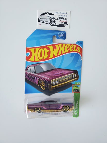 2024 Hot Wheels Error '64 Lincoln Continental #246 Purple