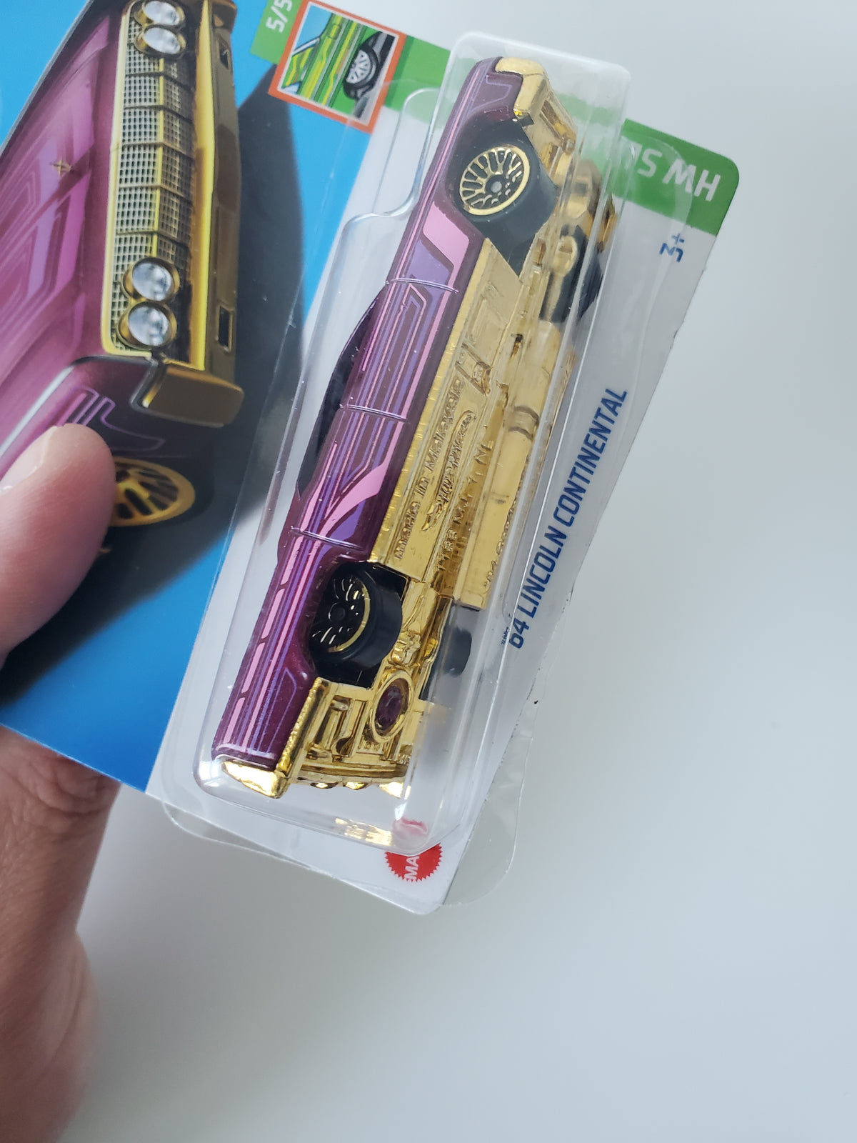 2024 Hot Wheels Error '64 Lincoln Continental #246 Purple