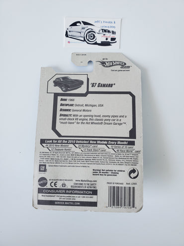 2010 Hot Wheels '67 Camaro #86