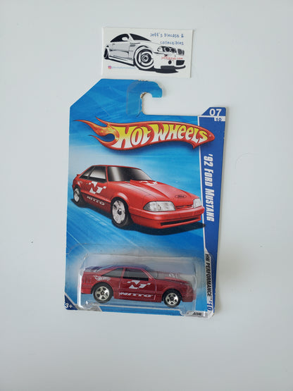 2010 Hot Wheels '92 Ford Mustang #105