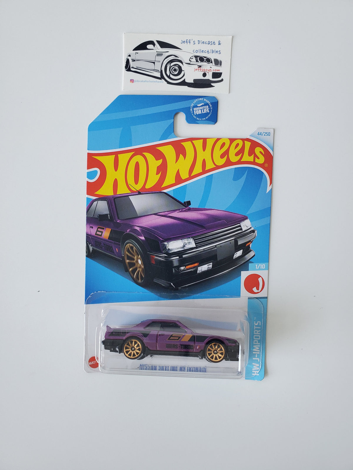 2024 Hot Wheels Nissan Skyline RS #44 Purple