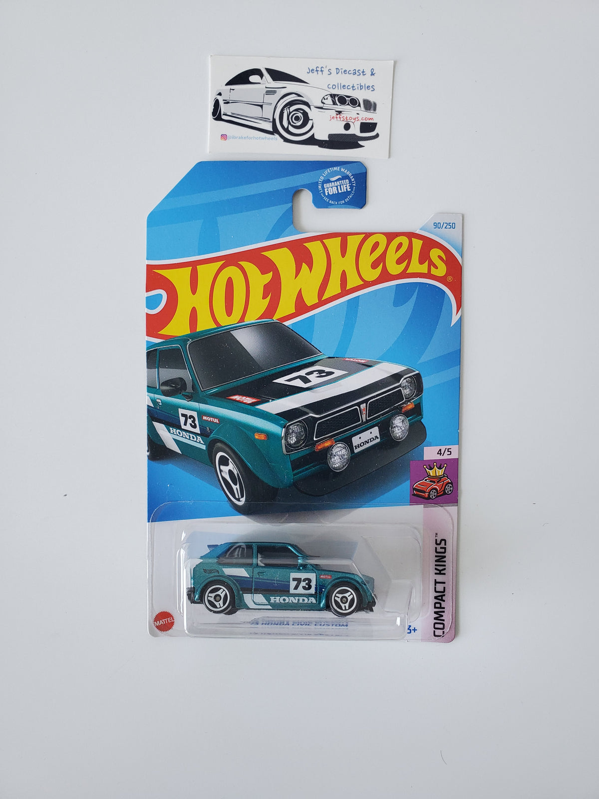 2024 Hot Wheels '73 Honda Civic Custom #90