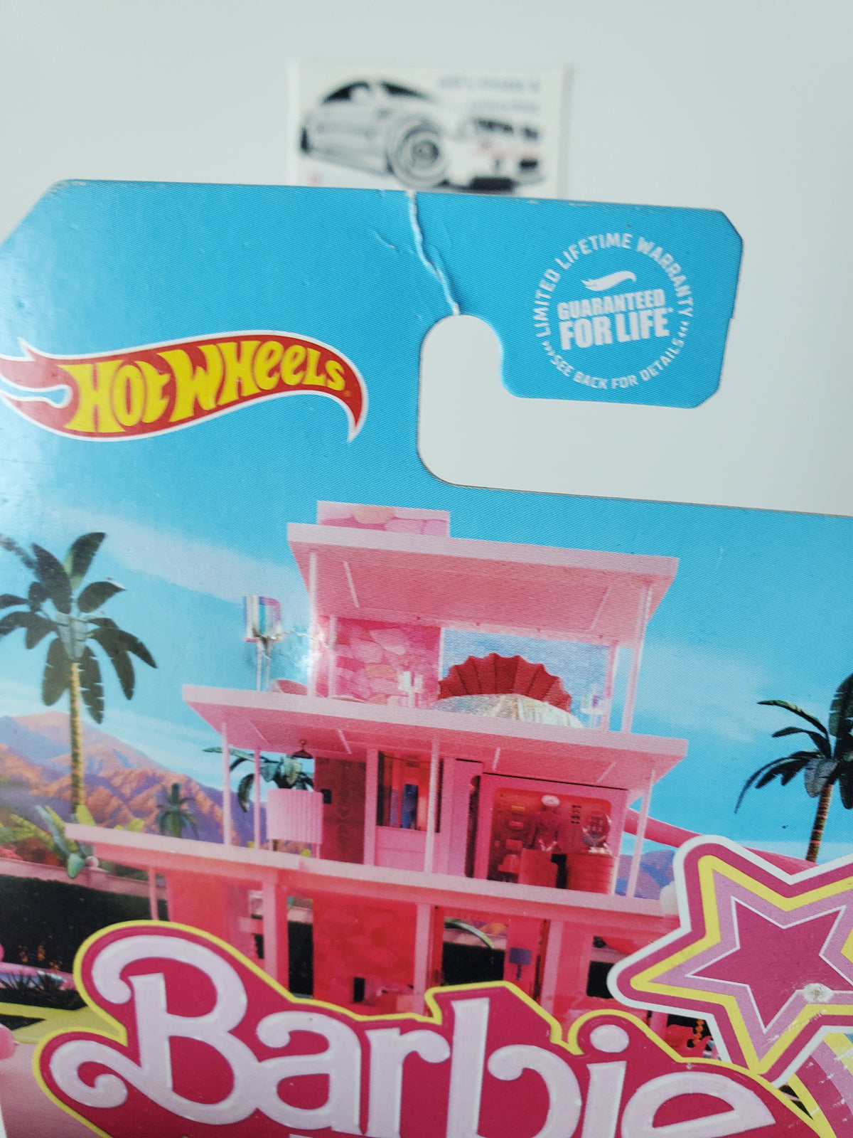 2023 Hot Wheels Barbie 1956 Corvette - Damaged Card