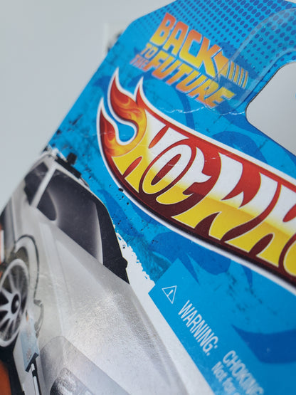 2011 Hot Wheels Back to the Future Time Machine #18 - Damaged Card
