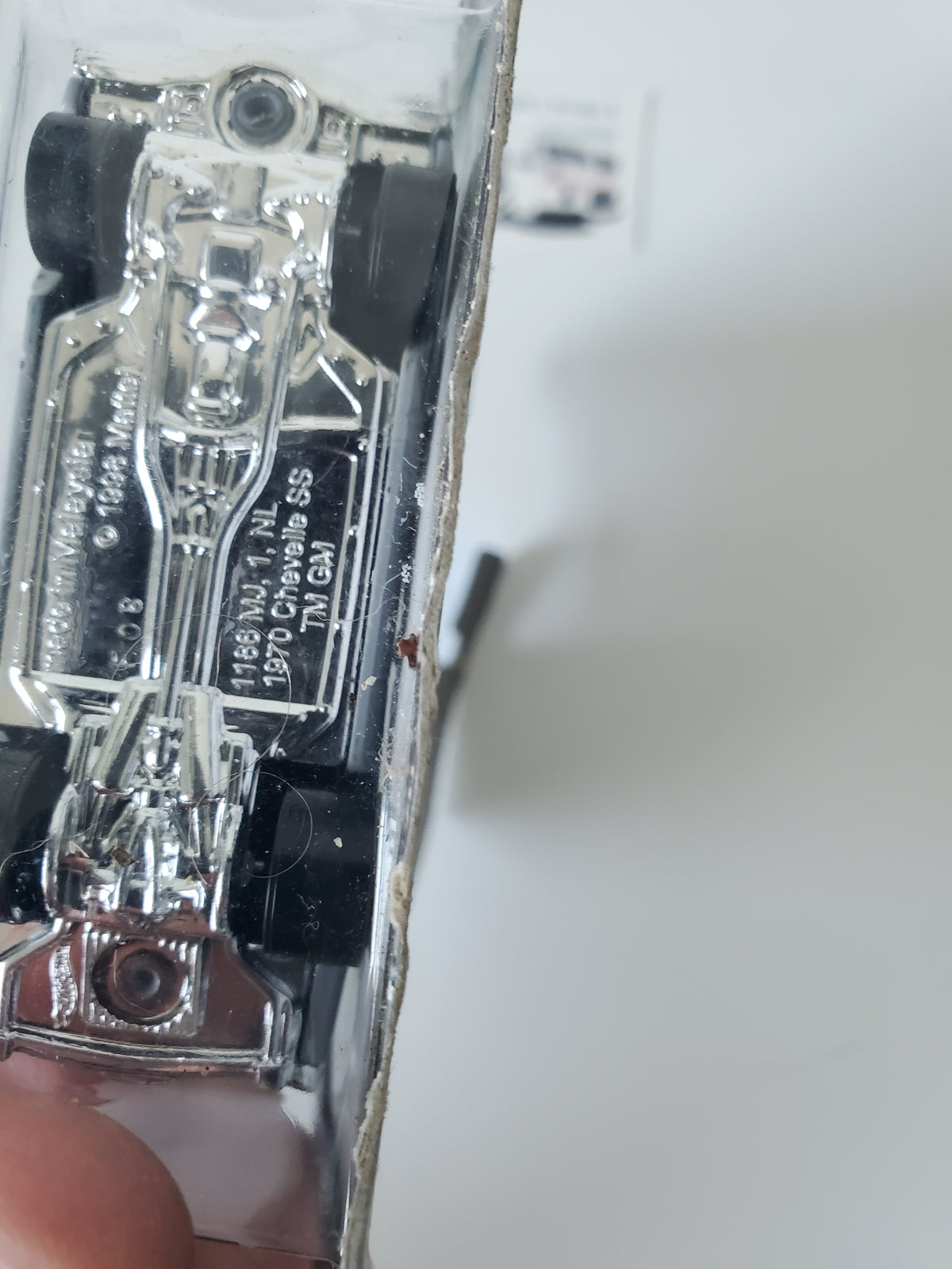 2012 Hot Wheels Fast and Furious '70 Chevelle SS - Damaged Card