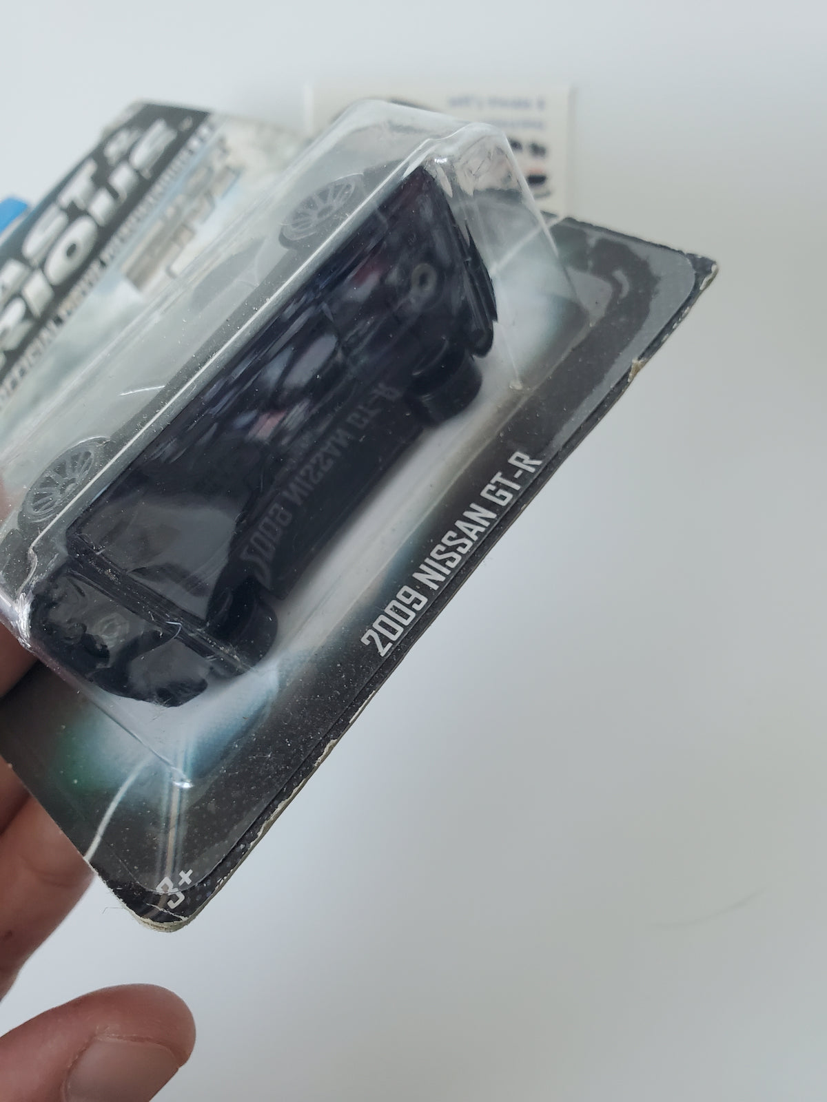 2012 Hot Wheels Fast and Furious 2009 Nissan GT-R - Damaged Card