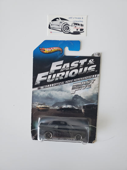 2012 Hot Wheels Fast and Furious '08 Dodge Challenger SRT8 - Damaged Card