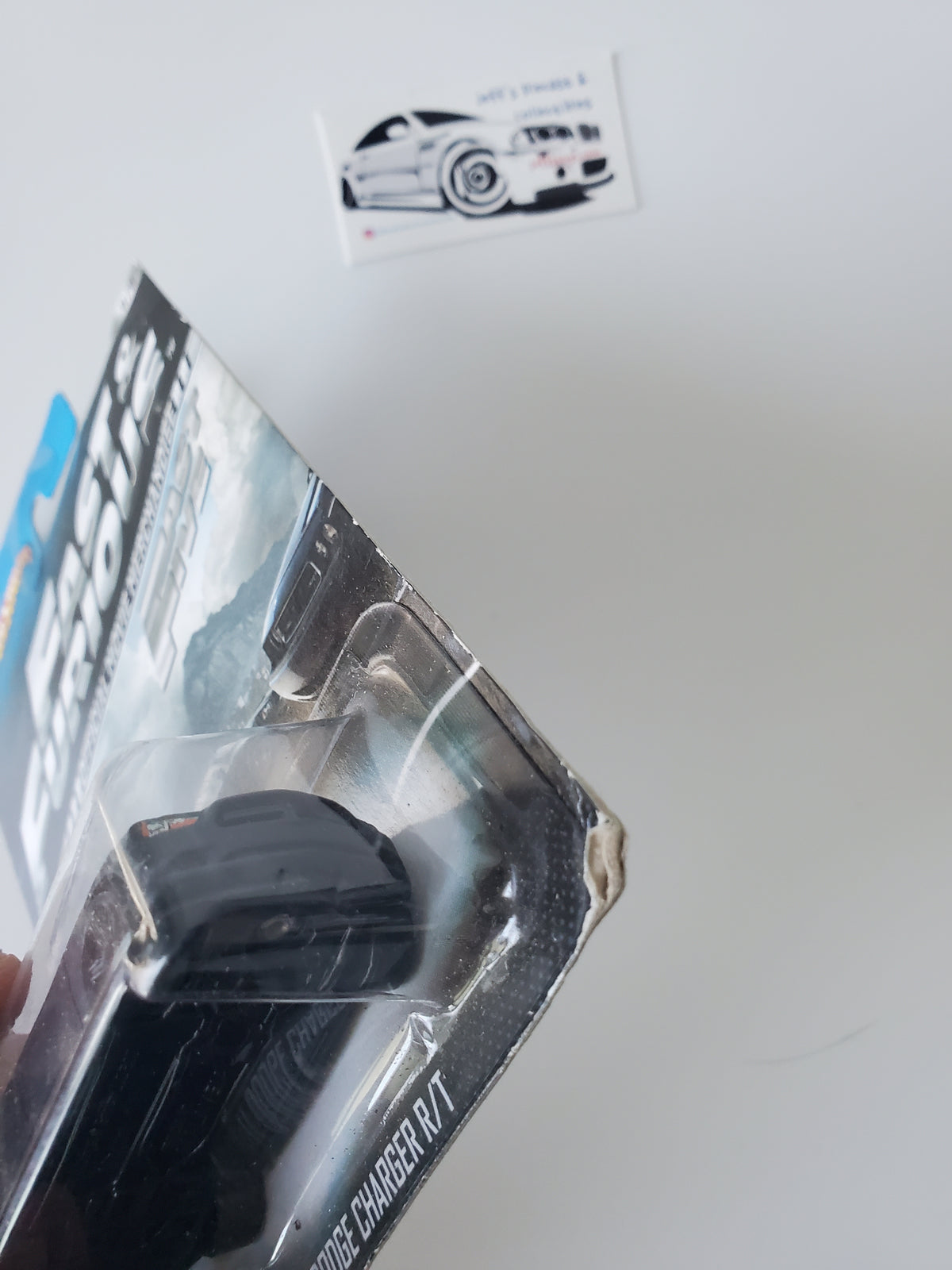 2012 Hot Wheels Fast and Furious '11 Dodge Charger - Damaged Card