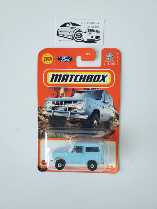 2024 Matchbox 1970 Ford Bronco #29