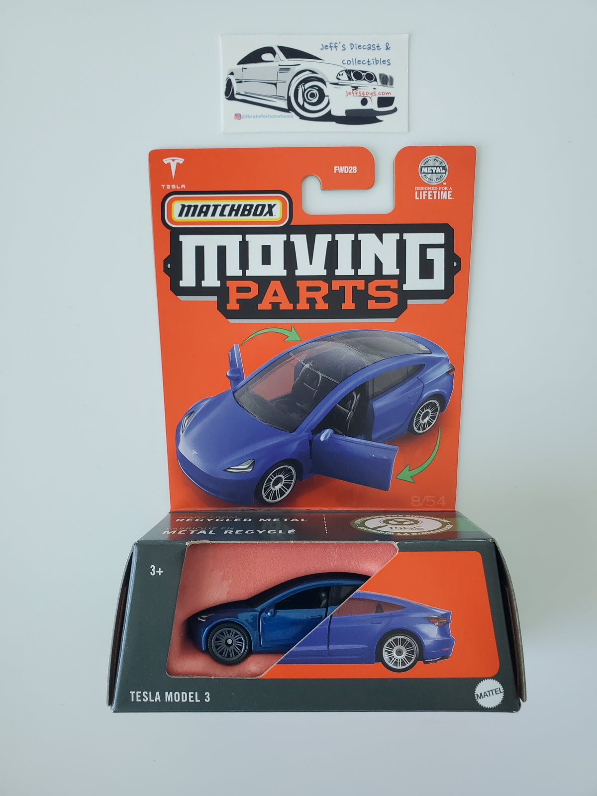2024 Matchbox Moving Parts Tesla Model 3