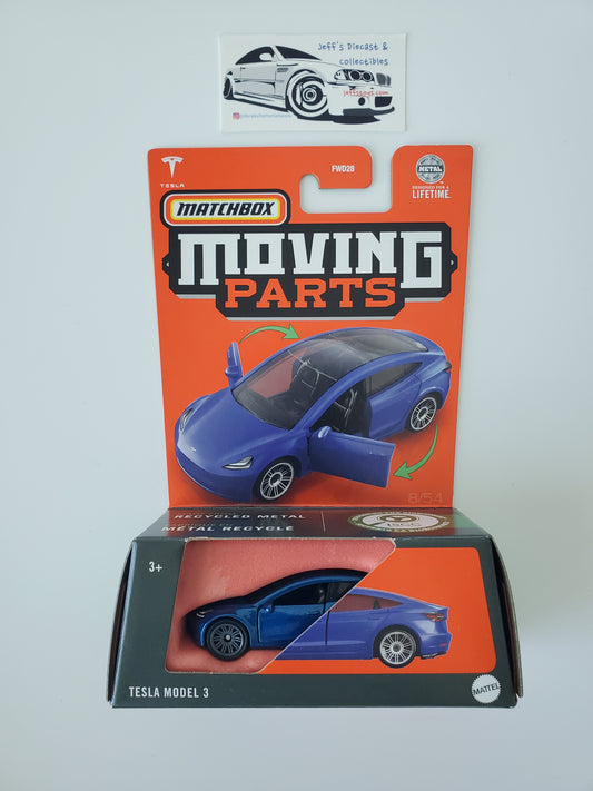 2024 Matchbox Moving Parts Tesla Model 3