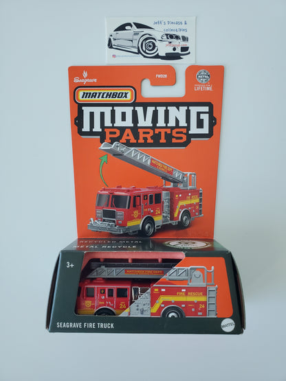 2024 Matchbox Moving Parts Seagrave Fire Truck