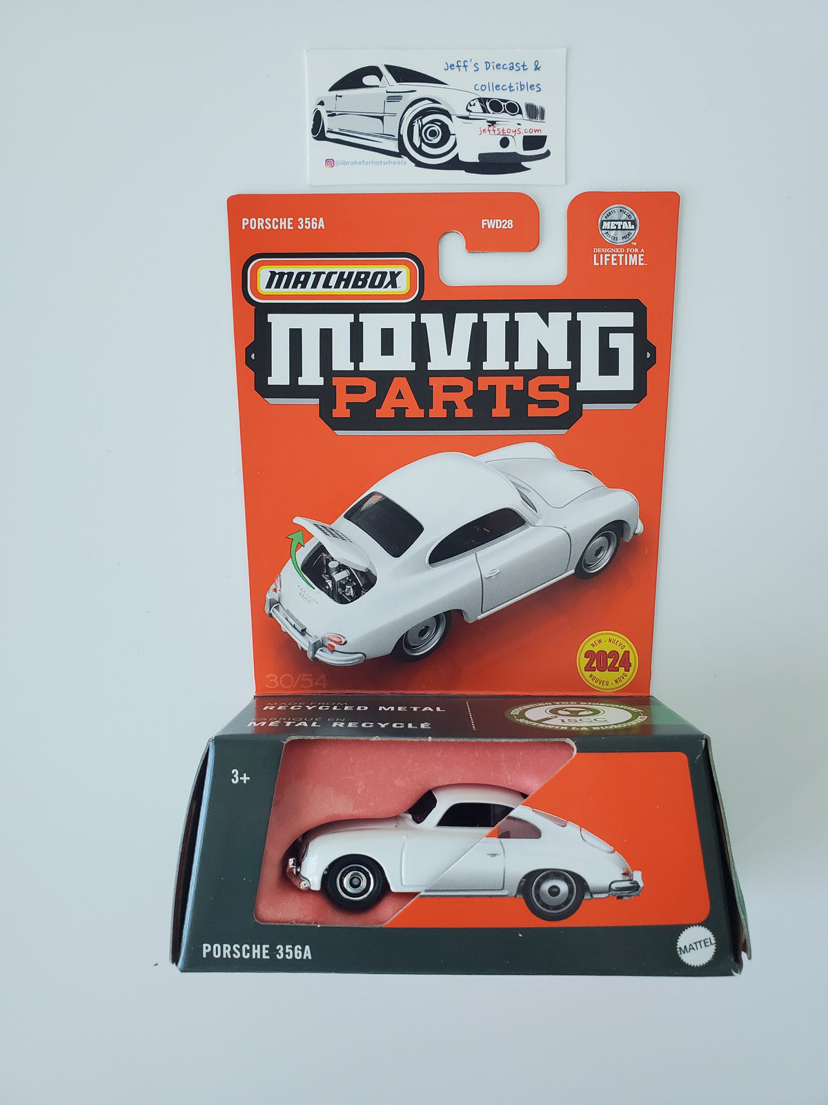2024 Matchbox Moving Parts Porsche 356A