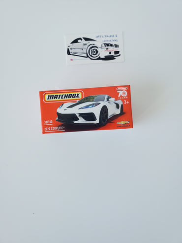 2023 Matchbox Power Grabs 2020 Corvette #31 Rare