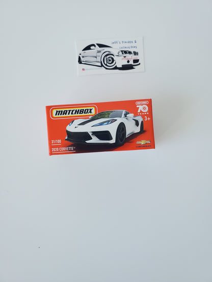 2023 Matchbox Power Grabs 2020 Corvette #31 Rare