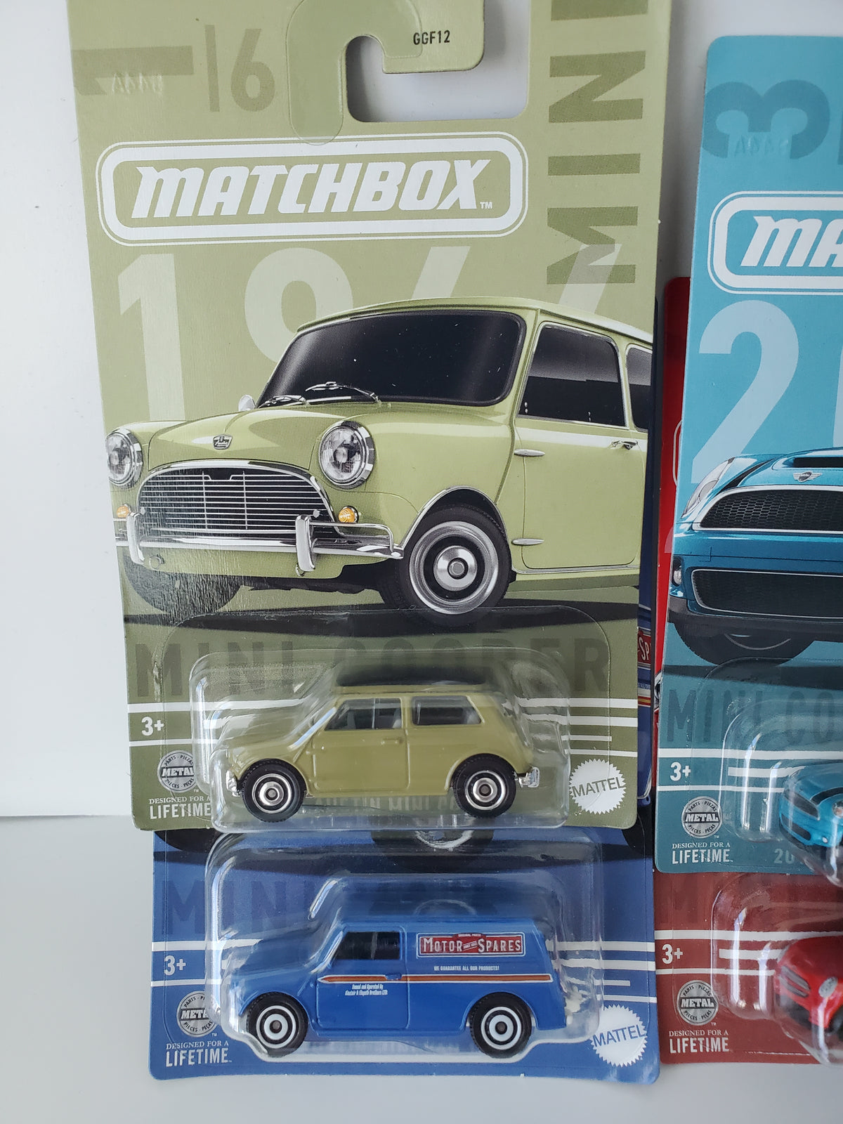 2023 Matchbox Mini Cooper Set Complete Six Cars