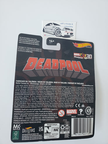 2021 Hot Wheels Deadpool Scooter