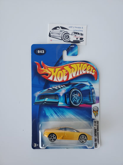 2003 Hot Wheels Lamborghini Murcielago #43 First Edition