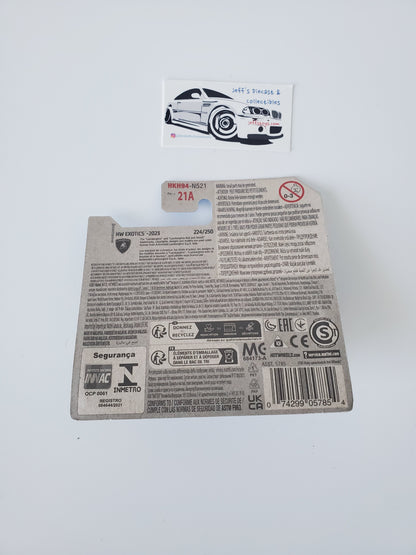 2023 Hot Wheels Lamborghini Reventon #224 Short Card