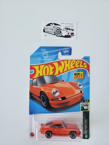 2023 Hot Wheels Porsche 911 Carrera RS 2.7 #125