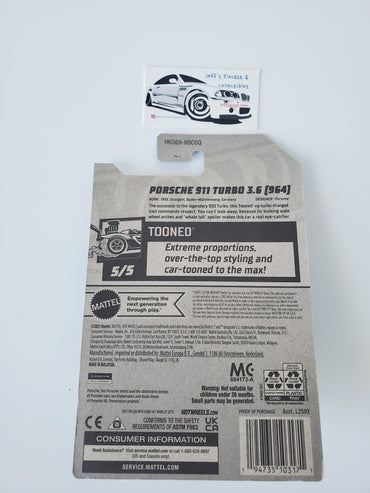 2023 Hot Wheels Porsche 911 Turbo 3.6 #234