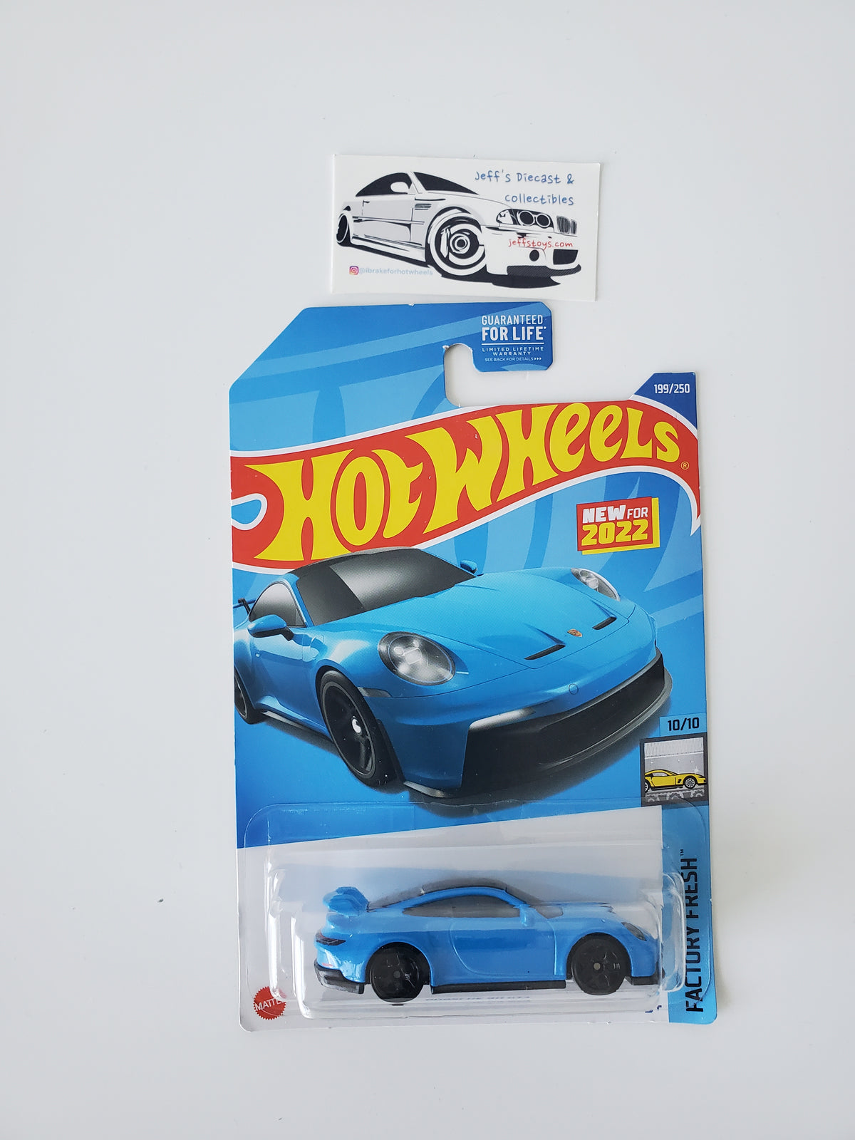 2022 Hot Wheels Porsche 911 GT3 #199