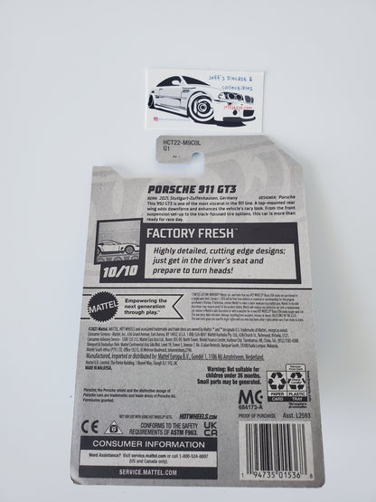 2022 Hot Wheels Porsche 911 GT3 #199