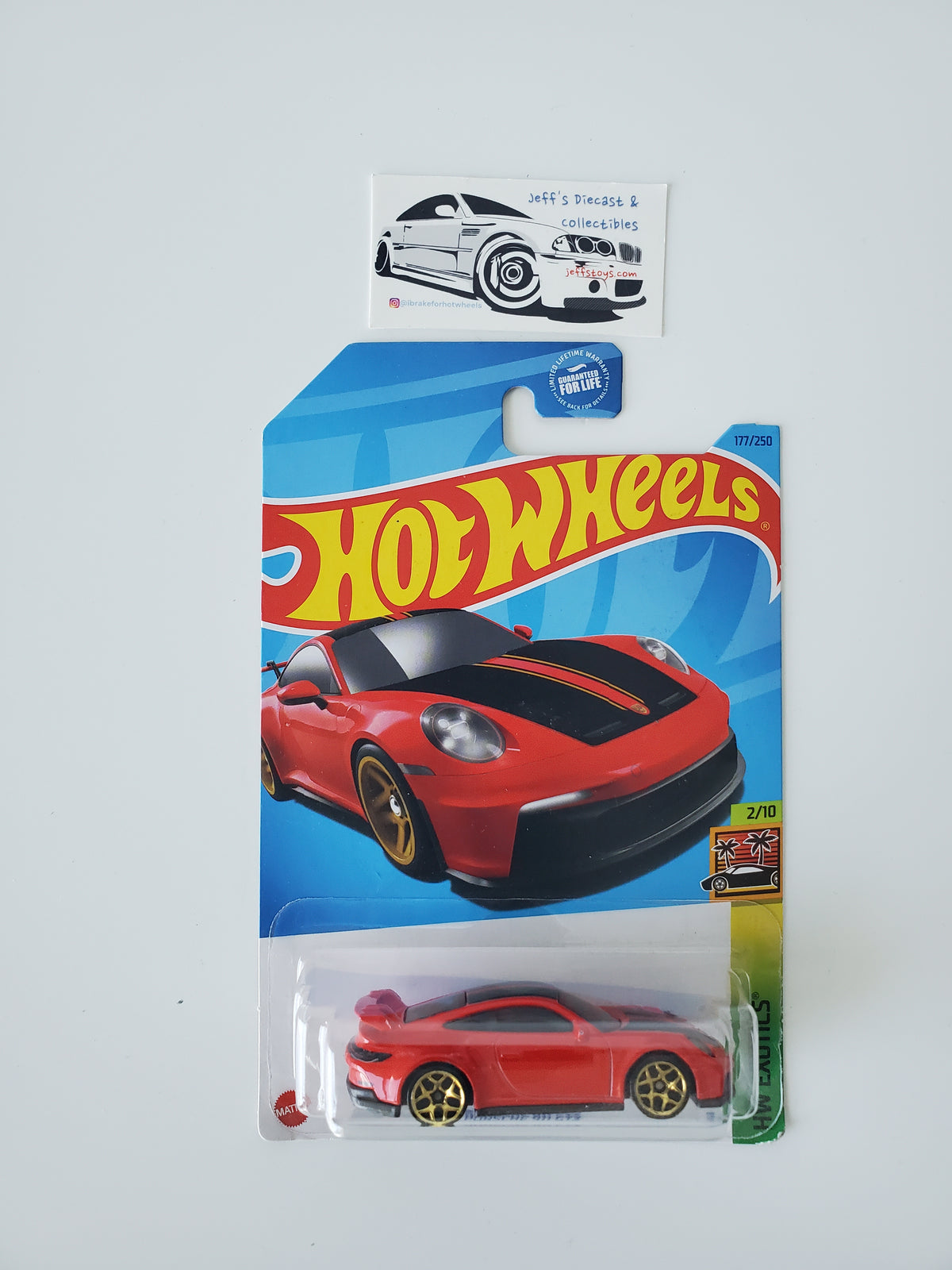 2022 Hot Wheels Porsche 911 GT3 #177