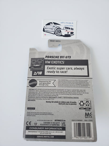 2022 Hot Wheels Porsche 911 GT3 #177