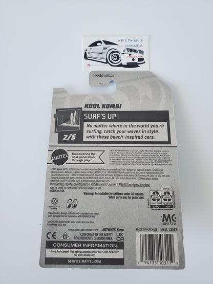 2023 Hot Wheels Kool Kombi #49 Mooneyes VW
