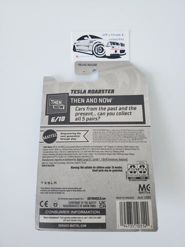 2023 Hot Wheels Tesla Roadster #217
