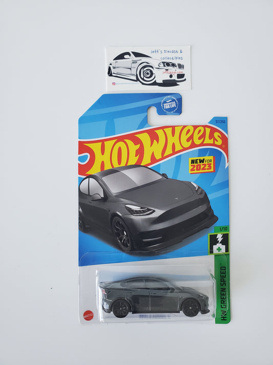 2023 Hot Wheels Tesla Model Y #37 Gray