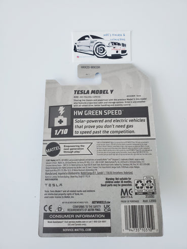 2023 Hot Wheels Tesla Model Y #37 Gray