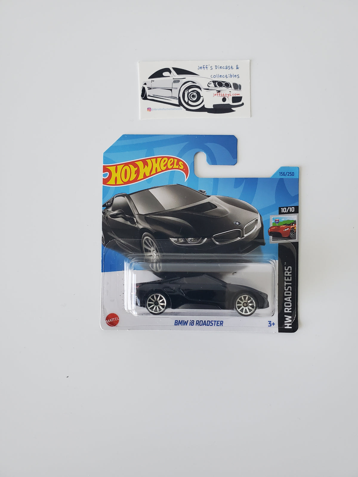 2023 Hot Wheels BMW I8 Roadster Short Card