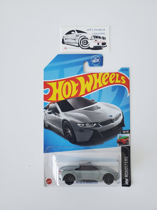 2023 Hot Wheels BMW I8 Roadster Gray #156