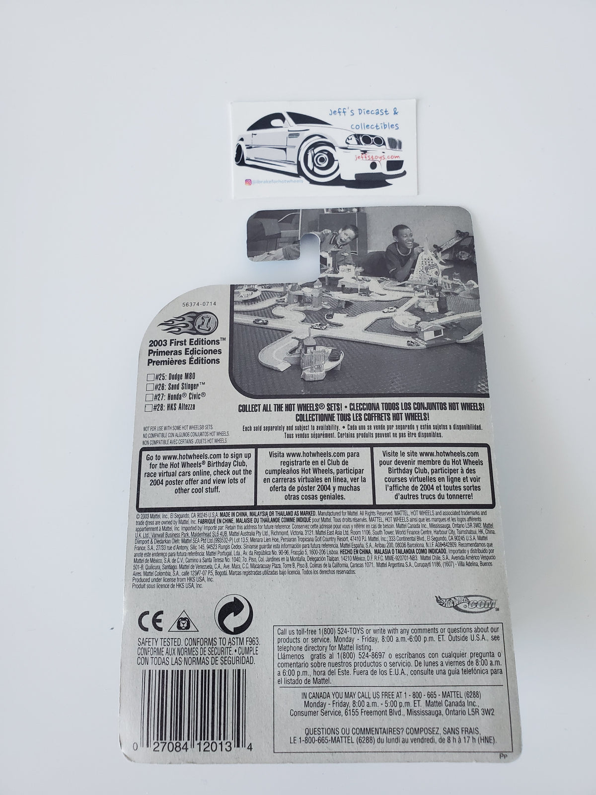 2003 Hot Wheels HKS Altezza #40