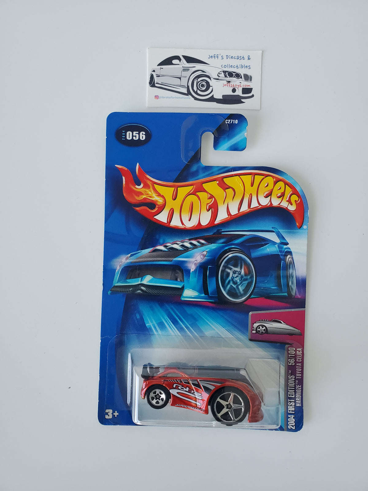 2004 Hot Wheels Hardnoze Toyota Celica #56
