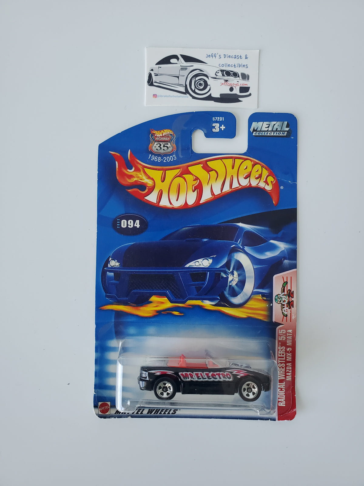2003 Hot Wheels Mazda MX-5 Miata #94