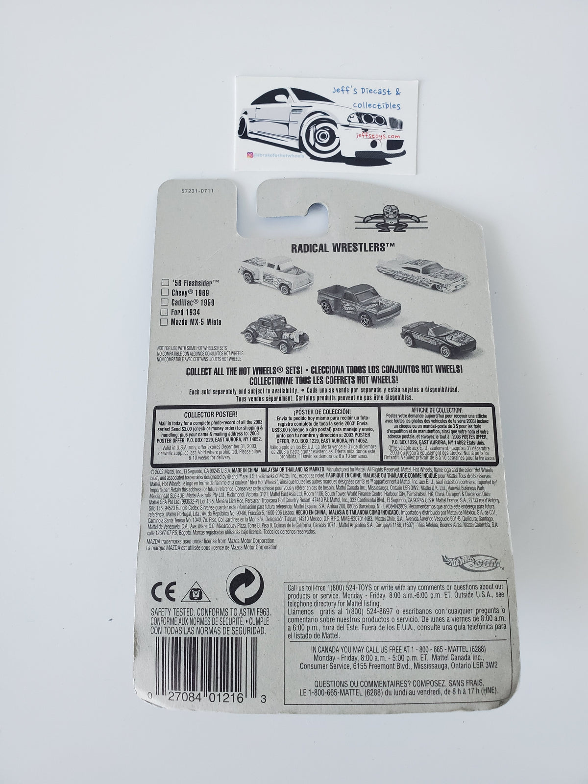 2003 Hot Wheels Mazda MX-5 Miata #94
