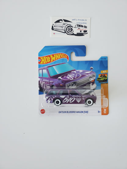 2023 Hot Wheels Datsun Bluebird Wagon #235 Short Card